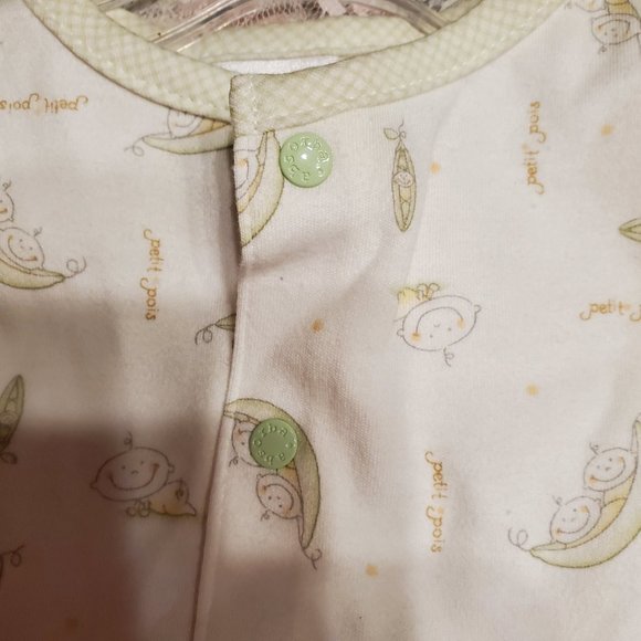 0-3M Baby Tops Boy Girl Absorba Pajama Top - Picture 6 of 6